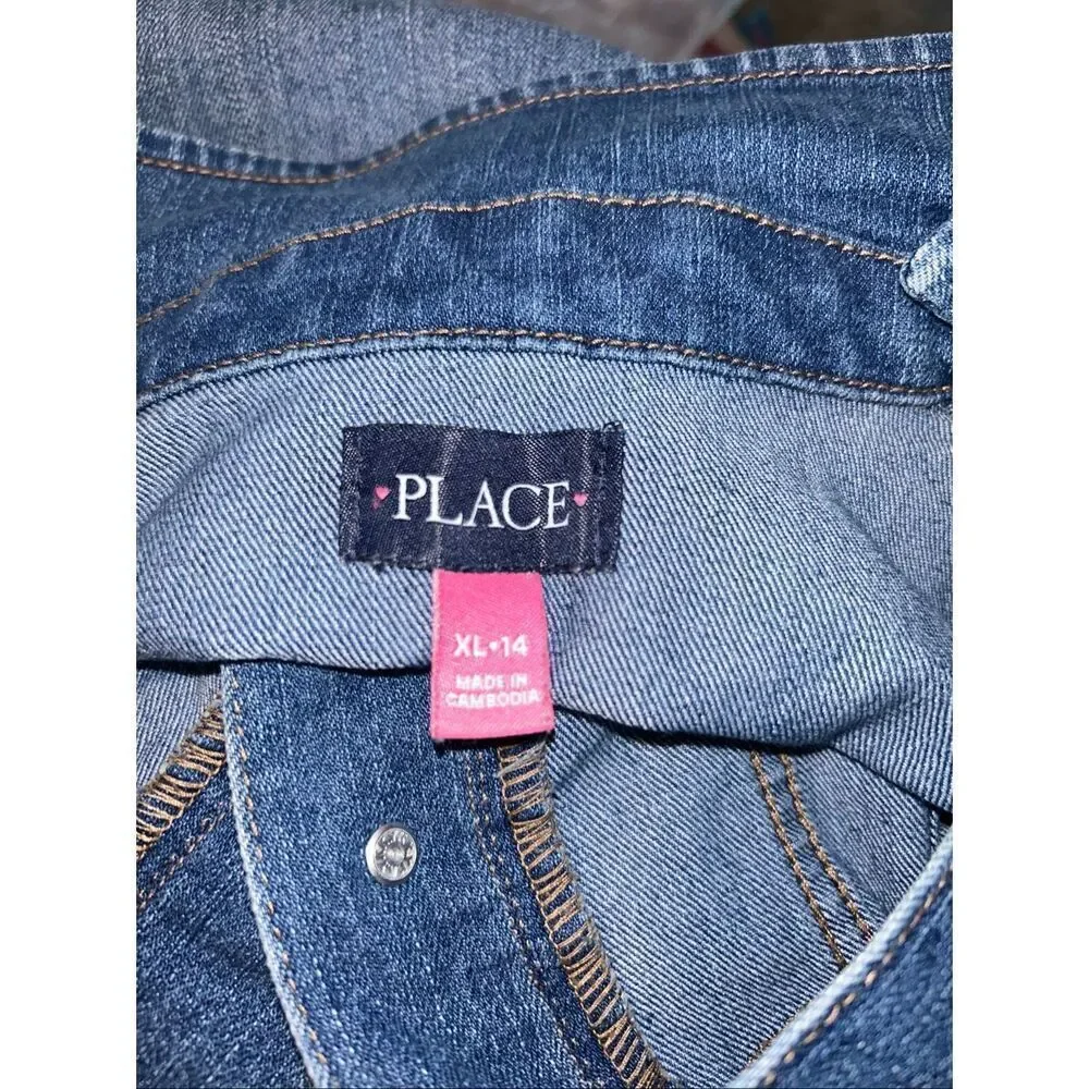 ‼️sale‼️The children’s place Jean jacket size XL 14